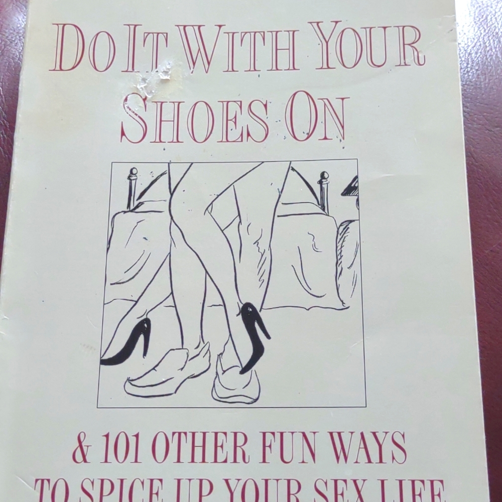 Book on spicing up your life with your partner.  Written in 1994, but so relatab